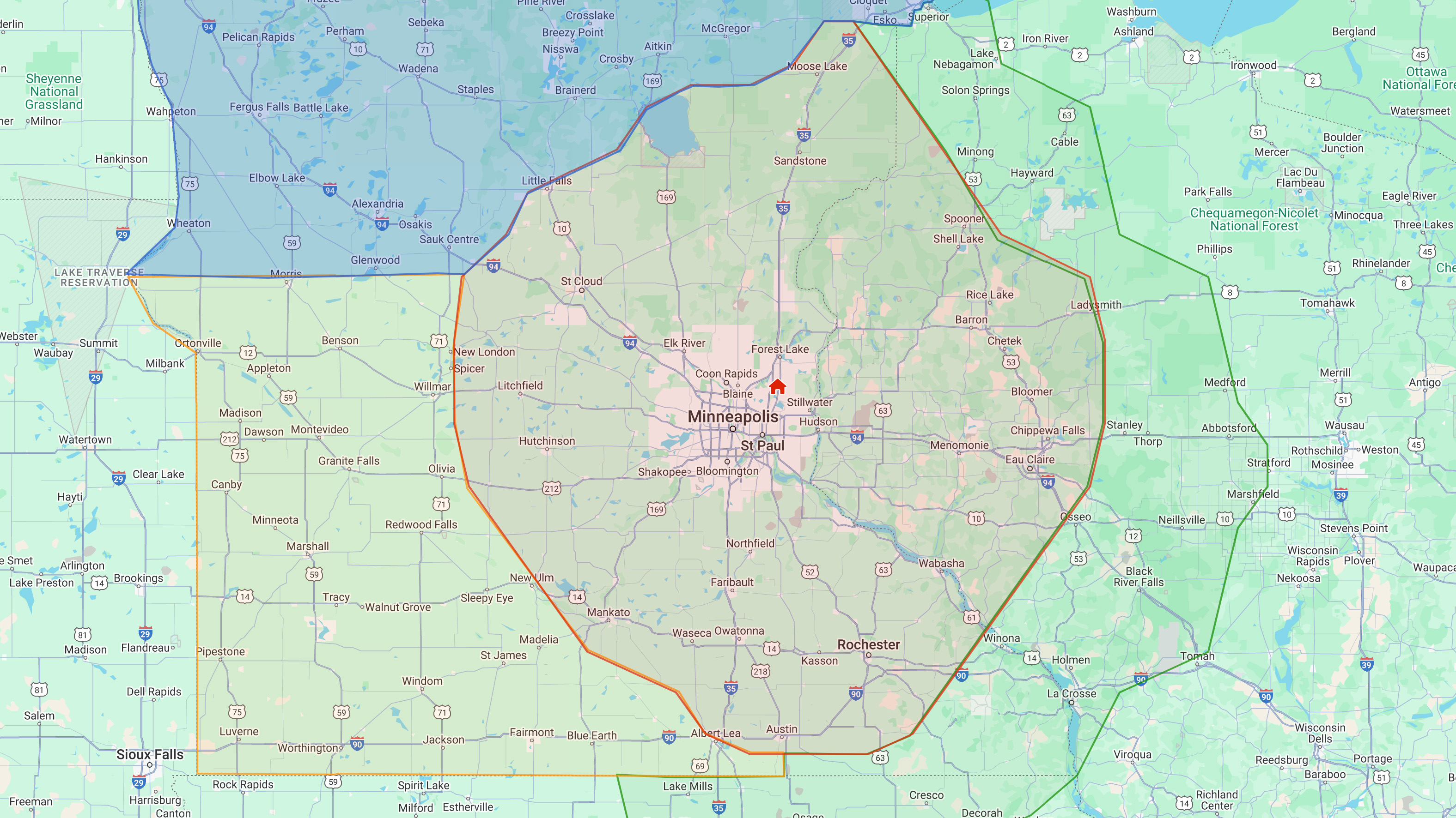 Illustration for What areas do you service?