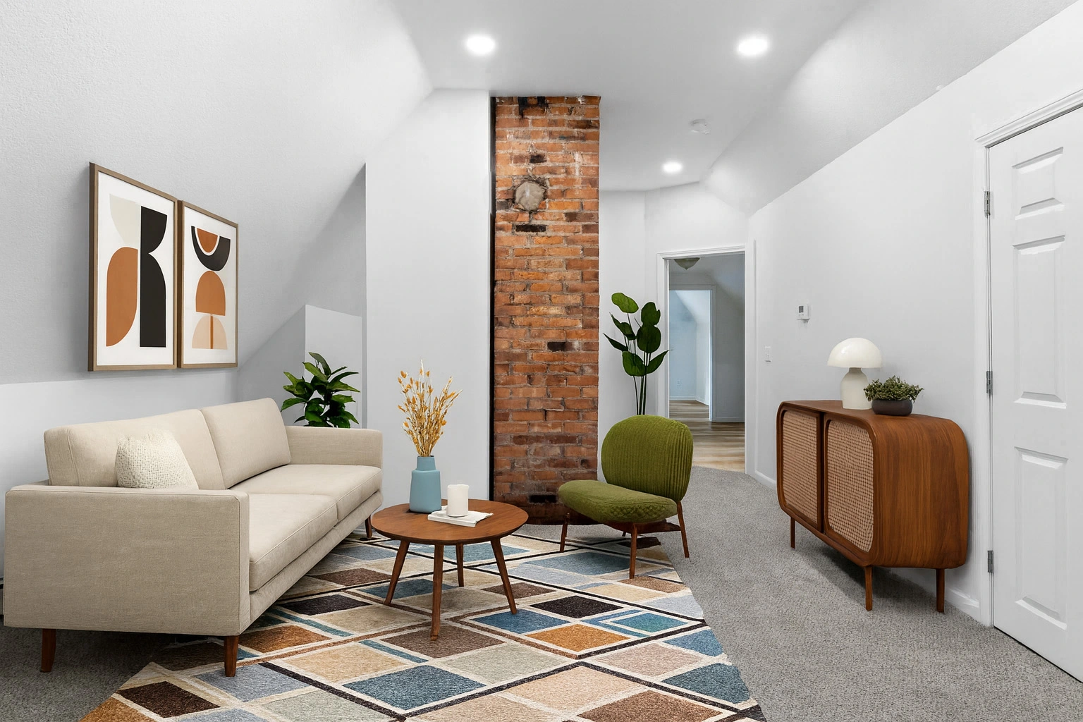 Loft — virtually staged, 569 Ottawa Ave